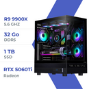PC Gamer Techspace R9 9900X /1TB SSD/32GB/RTX 5060Ti 16GB