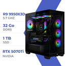 PC Gamer Techspace Ryzen 9 9950X3D/1TB SSD/32GB/RTX 5070Ti