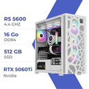 PC Gamer Techspace Ryzen 5 5600/512GB SSD/16GB/RTX 5060Ti 16GB