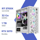 PC Gamer Techspace  R7 5700X/1TB SSD/16GB/RTX 5070
