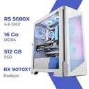 PC Gamer Techspace Ryzen 5 5600X/512GB SSD/16GB/RX 9070XT 16GB