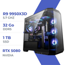 PC Gamer Techspace Ryzen 9 9950X3D/1TB SSD/32GB/RTX 5080
