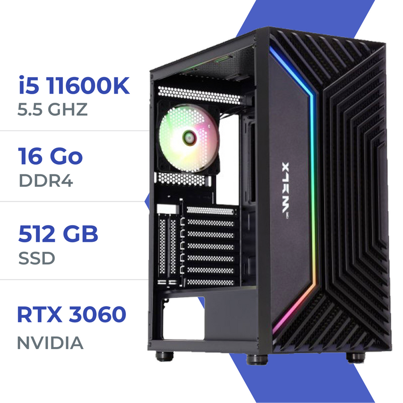 PC Gamer Techspace i5 11600K/512GB SSD/16GB/RTX 3060 8GB