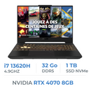ASUS TUF Gaming TUF707VI Intel Core i7 13620H/32GB/1TB SSD/RTX4070 8GB/17.3'' 144Hz Prix Maroc