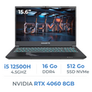 Gigabyte G5 KF i5 12500H/16GB/512GB SSD/RTX4060 8GB/15.6'' 144Hz Prix Maroc