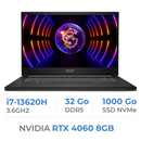 MSI Stealth 15 Studio A13VF i7-13620H/32GB/1TB SSD/RTX4060 8GB/15.6'' 144Hz IPS