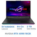 ASUS ROG STRIX SCAR 18 G834JYR-R6037W i9-14900HX/64GB/2TB SSD/RTX4090 16GB/ 18" prix maroc 