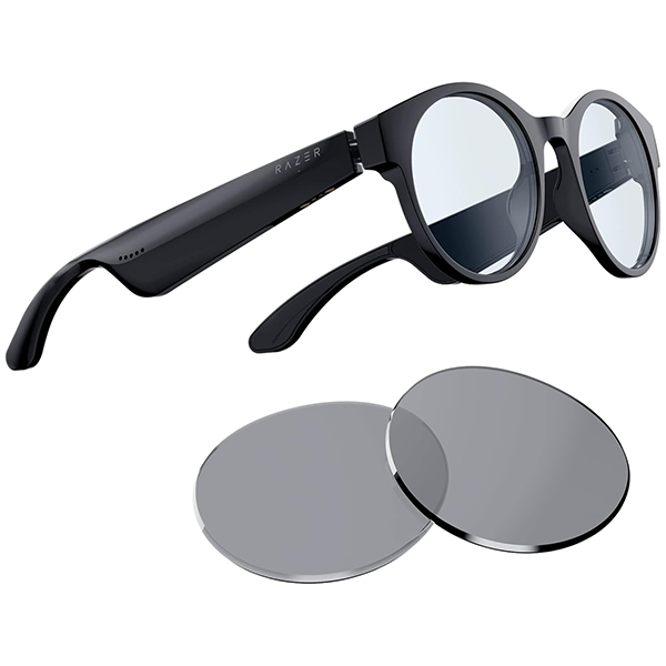 Razer Anzu Smart Glasses (Round Blue Light + Sunglass L) Prix Maroc
