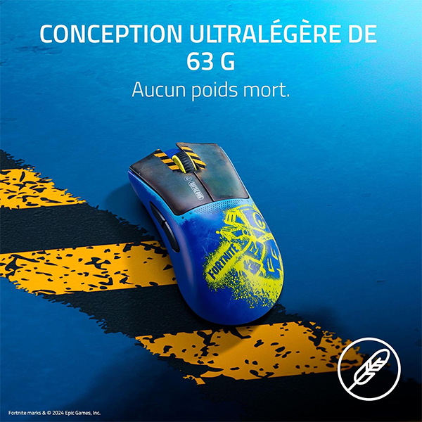 Razer Deathadder V3 Pro Fortnite Edition Prix Maroc