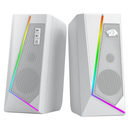 Redragon GS520 Anvil RGB Desktop Speakers 2.0 (White) Prix Maroc