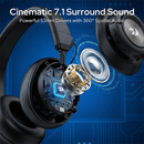 Redragon H889 Wireless Gaming Headset 4-in-1 (Black) Casa