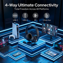 Redragon H889 Wireless Gaming Headset 4-in-1 (Black) Maroc