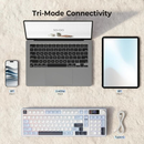 Redragon K527 PRO RGB White-Blue Casablanca