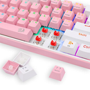 Redragon K616 Fizz PRO 60% Wireless RGB Red Switches (Pink/White) Maroc