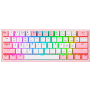 Redragon K616 Fizz Pro 60% Wireless RGB Red Switches (White/Pink) Maroc