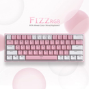 Redragon K617 Fizz 60% RGB Red Switches (White/Pink) Casablanca