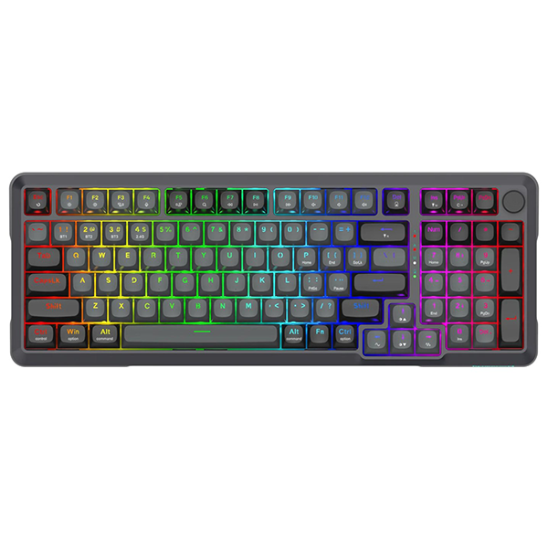 Redragon K688 Pro Wireless (Black/Gray) Prix Maroc