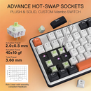 Redragon K689 PRO Wireless (Black Tangerine) Casablanca