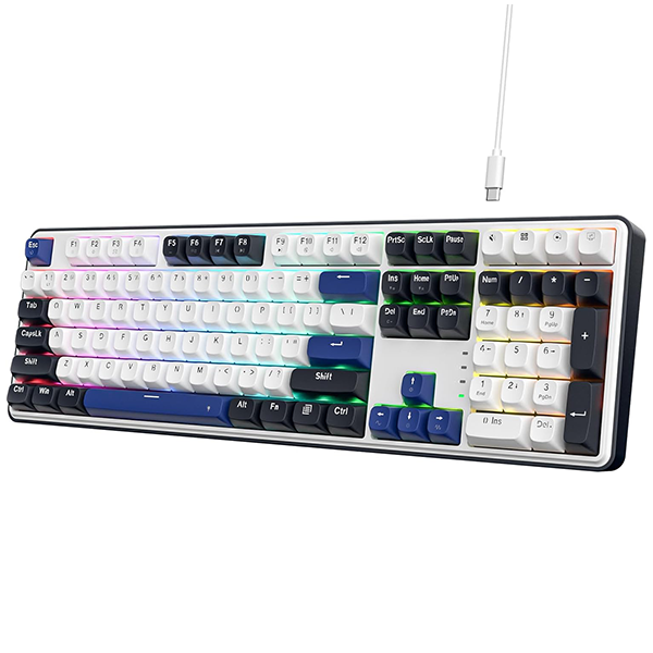 Redragon K689 Wired Mechanical Keyboard (Cerulean Polar)