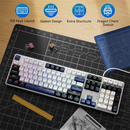 Redragon K689 Wired Mechanical Keyboard (Cerulean Polar) Casablanca