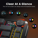 Redragon K708 Pro LCD Wireless (Gradient Gray) Casa