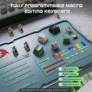 Redragon K708 Pro LCD Wireless (White Green) Maroc