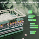 Redragon K708 Pro LCD Wireless (White Green) Casa