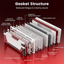 Redragon K721 Rapid Trigger (Burgundy Red) Maroc