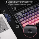 Redragon K728 Antonium Pro Wireless Mechanical Keyboard (Tide Pink) Casablanca