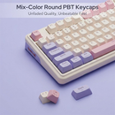 Redragon K768 Tri-mode Wireless Gasket RGB Gaming Keyboard (Lilac Land) Casablanca