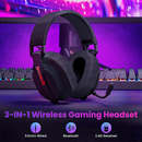 Redragon LUCE H888 Wireless Gaming Headset Casa