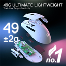 Redragon M916 PRO 1K Wireless (White) Maroc