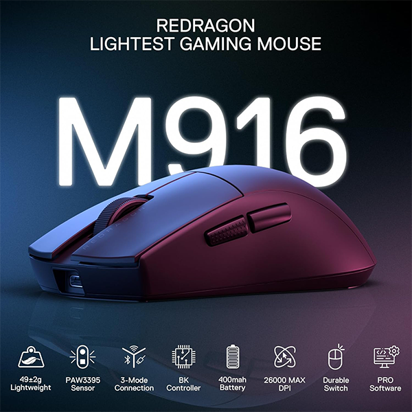 Redragon M916 PRO 4K Wireless Marrakech