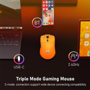 Redragon M919 Tri-mode 8k Gaming Mouse (Orange) Maroc