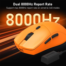 Redragon M919 Tri-mode 8k Gaming Mouse (Orange) Casablanca