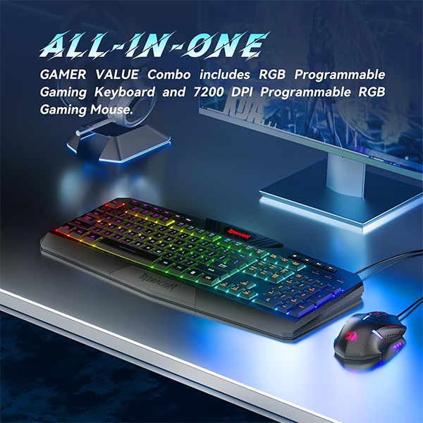 Redragon S101-5 Combo 2in1 Casablanca