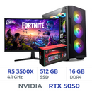 Setup Complet Techspace Ryzen 5 3500X/512 GB SSD/16GB/RTX 5050