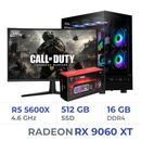 Setup Complet Techspace Ryzen 5 5600X/512 GB SSD/16GB/RX 9060 XT 16GB
