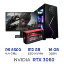 Setup Complet Techspace Ryzen 5 5600/512 GB SSD/16GB/RTX 3060
