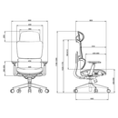 Chaise ergonomique Casa