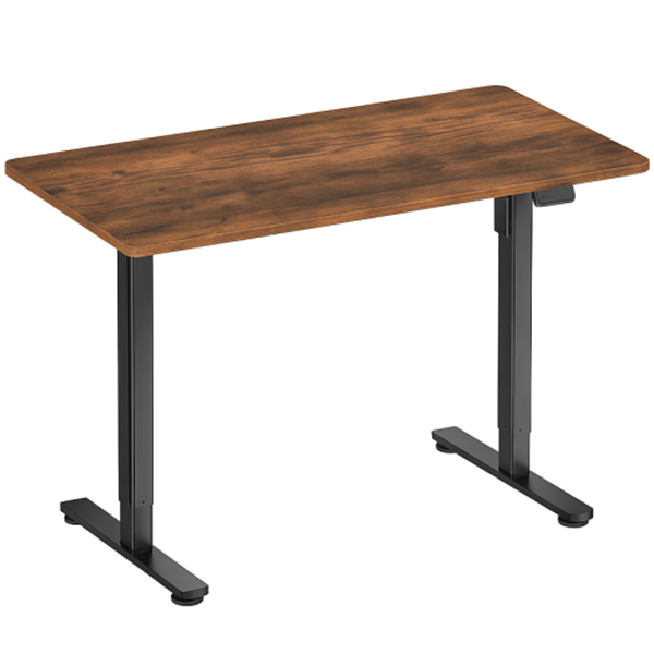 SKILLDESK R22-16S-B (1 Moteur - Noir) + R57051PT-RB (Rustic Brown) Maroc