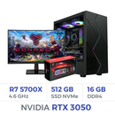 Setup Complet Techspace Ryzen 7 5700X/512 GB SSD/16GB/RTX 3050 8GB