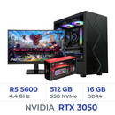Setup Complet Techspace Ryzen 5 5600/512 GB SSD/16GB/RTX 3050 6GB