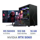 Setup Complet Techspace Ryzen 5 5600X/512 GB SSD/16GB/RTX 5060 8G