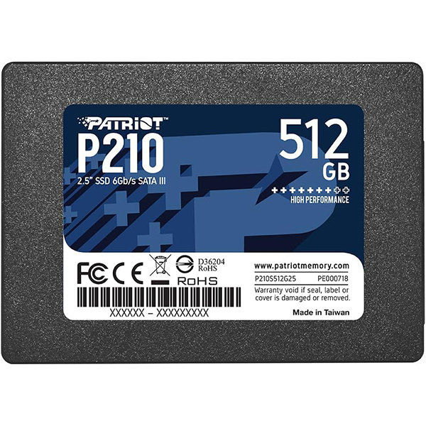 Patriot P210 512GB prix maroc