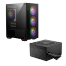 MSI MAG FORGE M100A RGB + MSI MAG A600DN 80PLUS maroc prix