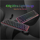Redragon K617 Fizz 60% RGB Red Switches (Black) Maroc Prix