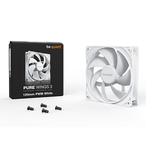 be quiet! Pure Wings 3 120mm PWM (White) prix casablanca