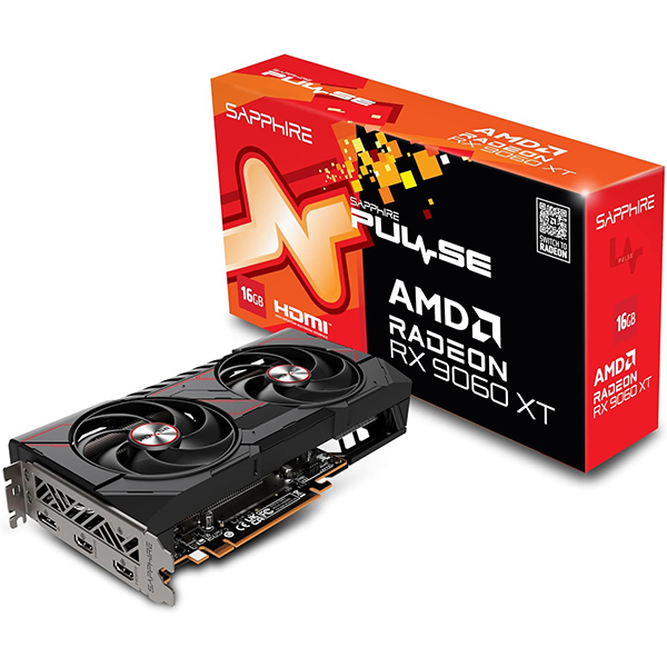 Sapphire Pulse AMD Radeon RX 9060 XT OC 16GB (Noir) Prix Maroc