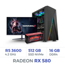 Setup Complet Techspace Ryzen 5 3600/512 GB SSD/16GB/RX 580
